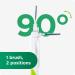 Buy GUM BI-Direction Interdental Brushes - 18 Units (1.4mm ISO Size 4) | Longer Grip for Easy & Thorough Cleaning | International Shipping Available - Buy Online on GoSupps.com