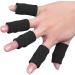 Milageto Finger Support with 10 Flexible Sleeves - Quick Recovery & Pain Relief - Blue - International Shipping Available - Buy Online on GoSupps.com