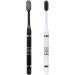 Couple Brush Set - Comfortable Black & White Toothbrushes | Travel-Friendly Duo for Couples - Buy Online on GoSupps.com