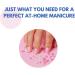 Cuticle Nippers and Pushers for hangnail dead skin cuticle care for manicure pedicure | BRAND: STEP ZERO - Buy Online on GoSupps.com