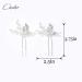 Casdre Crystal Bride Wedding Hair Pins - Silver Rhinestone Pearl Bridal Accessories (Pack of 2) - Buy Online on GoSupps.com