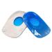 Gel Insole Silicone Heel Cushion Soles Relieve Foot Pain Protectors Spur Support Shoe Pad Feet Care Inserts for Feet Padded(S for Women)