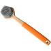 Dish Wash Brush with Handle - Dish Brush Kitchen Scrub Brush - Dish Scrubber Silicone Soft Bristles Scrub Brush Comfortable Grip Brushes for Kitchen Sink Pans Pots Skillet Cleaning Dtt - Buy Online on GoSupps.com