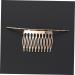 FRCOLOR Set of 2 Bridal Side Comb Hair Clip Slide Hair Comb Pen Hair Comb for Women Hair Accessories Cute and Cute Girls - Buy Online on GoSupps.com