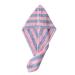 Magic Microfiber Hair Fast Drying Dryer Hair Towel Quick Dry Hair Hat Bath Wrap Towel Bathing Cap Wrap Hat Quick Cap Turban (Size : Blue+Pink)