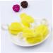 Bottle Brush Pacifier Brush Mini Nipple Cleaning Sponge Baby Milk Bottle Washing Tool Yellow 2 Pack