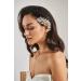SWEETV Rhinestone Wedding Hair Comb Clip | Bridal Hair Accessories in Gold - Buy Online on GoSupps.com