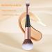 Premium Double-Sided Makeup Brushes | Synthetic Powder & Contour Brush | Rose Gold Makeup Tools - International Shipping Available - Buy Online on GoSupps.com