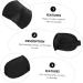 Hemoton 5Pcs 3D Stereo Goggles Supple Eye Masks - Light Blocking Sleep Masks for Travel and Home Use - Buy Online on GoSupps.com