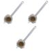 Healeved 3 Pcs Double Sided Bath Brush Loofah Dish Sponge Bath Scrubber Body Sponges Body Exfoliating Brush Foot Cleaning Scrubber Shower Sponge Back Scrubber Bathing Brushes Bath Brushes 36X11X11CMx3pcs