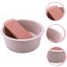 BIUDECO Washboard Bucket Pink 33.5x33.5cm - Buy Online on GoSupps.com