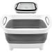 Camping Dish Washing Bucket - 34x32.2x20.5cm Dish Pan Camping Sink | Camping Sink with Handle Easy to Store Wash Basin Multi-Functional Dish Tub for Wash Dishes Vegetables Traveling Festivals - Buy Online on GoSupps.com