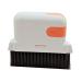 Hard Bristle Crevice Cleaning Brush - Toilet Scrub Brush | Hard Bristle Crevice Cleaning Brush Grout Dustpan Cleaner Brush for Shower Tile Bathroom Orange1