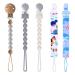 Silicone Pacifier Clip  Pacifier Holder Clip  Pacifier Clips Baby Girl  Pacifier Clips for Boys Teething Pacifier Clip BPA Free 5SET