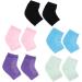 Beavorty 5 Pairs Moisturizing Open Toe Socks Dry Cracked Heels Socks Gel Moisturizing Heel Socks Heel Anti-Crack Socks Ankle Socks Foot Care Socks Soft Anti Slip Socks Men and Women - Buy Online on GoSupps.com