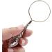 5X Handheld Magnifier Handheld Magnifier with Handle Golden loupe De Lecture Magnifying Glass for Reading Classical Nostalgic Retro Style Magnifier (Golden A) - Buy Online on GoSupps.com