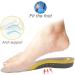 Orthotic Insoles for Flat Feet - Supportive Plantar Fasciitis Inserts - Large Size - Buy Online on GoSupps.com