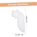 INOOMP Curly Gel Separator Thumb Protector - 4 Pairs | Bunion Spreaders & Stretchers | Silicone Spacer Dilator - White 7x3.5cm - Buy Online on GoSupps.com