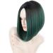 GCX Synthetic Green Short Straight Wig for Women - Realistic & Beautiful Style - Buy Online on GoSupps.com