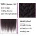 12" Clip in Hair Extension Human Hair Double Weft #1B Natural Black (105g) - Buy Online on GoSupps.com