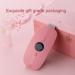 Cordless Menstrual Heating Pad with 3 Heat Levels & Massage Modes - Fast Pain Relief for Women (Pink) - Buy Online on GoSupps.com