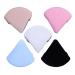 SBTRKT Triangle Velvet Powder Puff - 10/20 Pcs Mini Finger Puff | Washable Fashionable Makeup Tools for Flawless Blending - Black - Buy Online on GoSupps.com