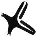 PLAFOPE Belt Shoulder Rest Holder Brace Support Belt Posture Band Black Polyester