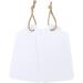 100Pcs White Kraft Paper Gift Tags with String - Blank Labeling Tags for Crafts, Weddings, Parties - 2.75 x1.57 inch - Buy Online on GoSupps.com