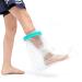 Waterproof Foot Cover for Shower Adult Cast Covers Protector for Shower Leg Shower Boots for Foot After Surgery Shower Boot Cast Cover for Foot (Adult Ankle)