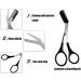 Ericotry 2PCS Eyebrow Trimmer Scissor with Comb Eyelash Shaping Cut Comb for Precise Eyebrow Grooming - Buy Online on GoSupps.com