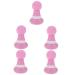 Beavorty 5 sets Mini massager muscle massage device deep massage device massage device for at home Small hand massager electrical tool cervical membrane fitness pebble gel pink