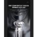 Best Head Shaver for Men - 3D Rotary Electric Razor & Beard Trimmer | Waterproof IPX7 Rechargeable Wet & Dry Use - Buy Online on GoSupps.com