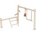 Mrli Pet Play Stand for Birds - Parrot Playstand with Perch Gym, Ladder, Toys, and Feeder Cups - Buy Online on GoSupps.com