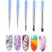 Healeved 1pc Nail Design Pen Fairies Wall Decal Finger Stand Support for Nails Nail Equipment Nail Brush Pen Dog Ear Headband Pedicure Pen Nail Blending Brush Nail Liner Brush Manicure Tool - Buy Online on GoSupps.com