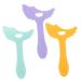 Angoily 3 pcs Stencils for Aid Multi-functional Women Tool Eyeliner Eyeshadow Reusable Eye Girl Silicone