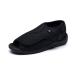Lfzhjzc Diabetic Shoes for Women Adjustable Open Toe Diabetic Shoes for Men w/Anti Slip Sole Diabetic Slippers Shoes for Edema and Swollen Feet (Color : Black Size : 10) 10 Black