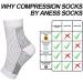 Buy Ccache Stunor & Connecy Neuropathy Socks - Calming Compression Socks for Pain Relief | 3 Pairs (L-XL) - International Shipping Available - Buy Online on GoSupps.com