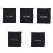 Healeved 5pcs Hair Dryer Storage Bag Suitcase Organizer Bag for Flat Lay Makeup Bag Travel Accessories Fabric
