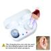 IncenSonic Digital Rechargeable Hearing Aids for Seniors with Noise Cancelling - White Pair - Buy Online on GoSupps.com