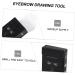 Beavorty 1Box tattoo thread ruler Eyebrow Makeup Tool Convenient Eyebrow Ruler eyebrow trimming 1 count (Pack of 1) Black - Buy Online on GoSupps.com