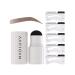MADLUVV 1-Step Brow Stamp + Shaping Kit, The Original Patent-Pending Viral Eyebrow Stamp and Stencil Set (Medium Brown)