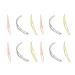 Minkissy 12 Pieces Dreadlocks Tools Wild Siebel H kelkelbel Riser Needle Tool Hair extensions lock Tools Friseur Accessories for Salon Shop Friseur