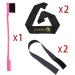 5PCS Edge Band Set with Elastic Bands, Scarf, Hair Edge Brush - Non Slip Headband for Baby Hair Closure Frontal Wigs - Buy Online on GoSupps.com