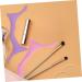 Housoutil Silicone Molds Silicone Makeup Stencil Brow Shaping Template Beauty Tools Eye Protection Miss 17.3x5.9cm Pink - Buy Online on GoSupps.com