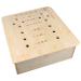 Baluue bamboo-healing box. Traditional Chinese Moxibusion Box solid wood Moxa-stick burner case navel belly waist Warm moms box for salon household