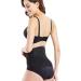 Swagyu lordosis support 3PC PAD Losing fitness belt magnetic turmaline bone self -warming waist lords support belt back support posture corrector belt men tools black m