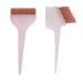 Hair Dye Brush Double Sided Dye Brush Portable for Home (Pink)