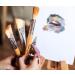 Silver Brush Limited 800050 Silver Jumbo Round Brush - Size 50 | Ideal for Large Murals, Easel Painters, and Furniture | Mid-Length Handle - Buy Online on GoSupps.com
