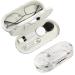Contact Lens Case, Contact Case Kit, AITIME 2 in 1 Double Sided Portable Contact Lense Case and Eyeglasses Case, with Marbling, Multifunction, Durable, Compact, Portable Storage Kit black