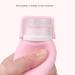 sunree Silicone Empty Container with Cleansing Brush for Shampoo and Lotion C gray - Buy Online on GoSupps.com